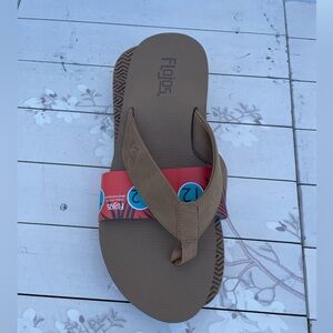 Flojos Brown Men's Casual Flip Flop